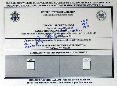 union ballot