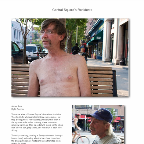 Tabblo: Central Square's Residents